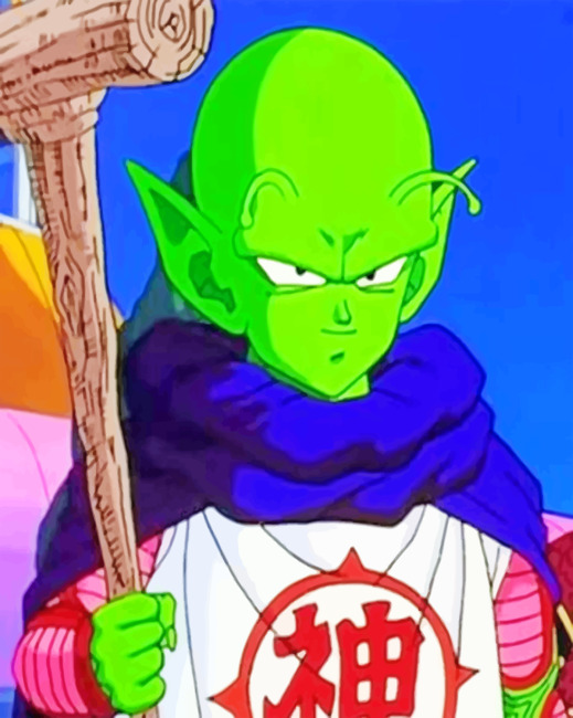 Dende Dragon Ball pIant by numbers