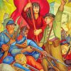 Diego Rivera Work Art Paint by numbers