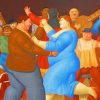 Fernando Botero Dancing Paint by numbers