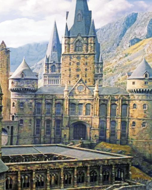 Hogwarts Paint by numbers