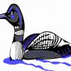 American Loon paint by numbers