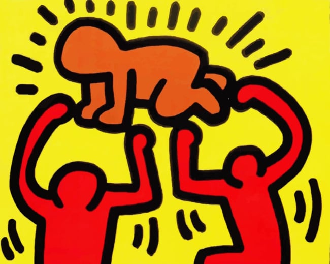Keith Haring Art - Paint By Number - Num Paint Kit