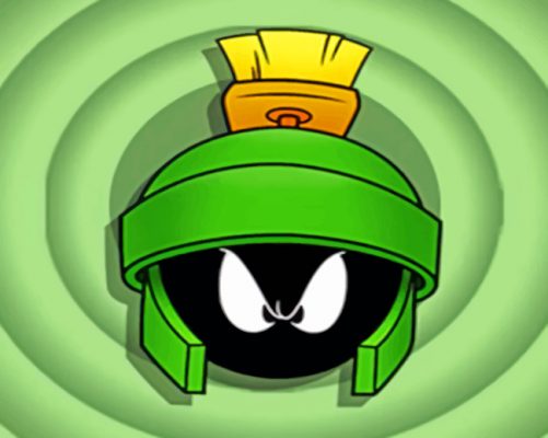 Marvin Martian - Paint By Number - NumPaint - Paint by numbers