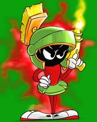 Marvin The Martian - Paint By Number - Num Paint Kit