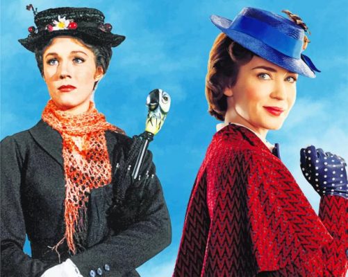 Mary Poppins  Paint by numbers