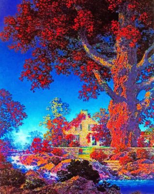 Maxfield Parrish Art  Paint by numbers