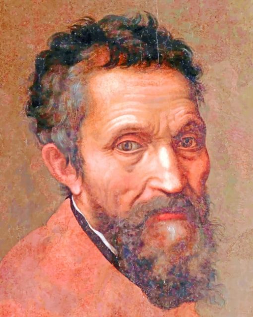 Michelangelo Buonarroti Piant by numbers