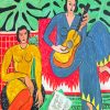 Musician Women Matisse Paint by numbers