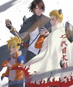 Naruto Anime paint by numbers