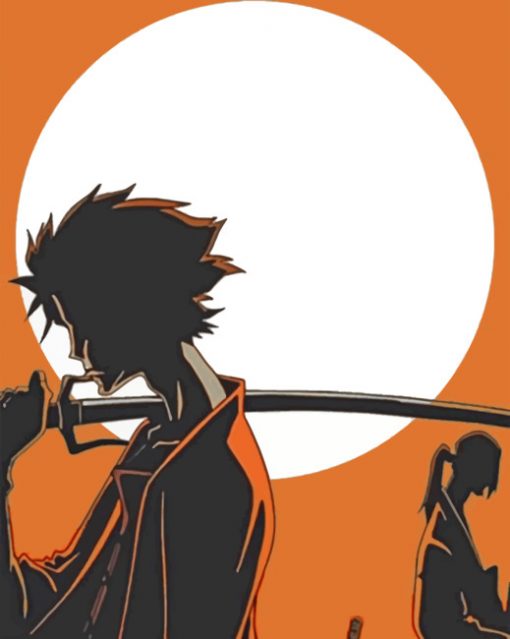 Samurai Champloo Paint by numbers