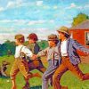 Snap The Whip Winslow Homer Paint by numbers