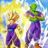 Son Gohan And Piccolo Paint by numbers