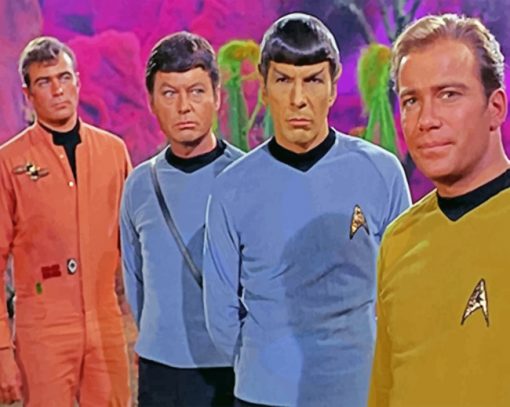 Star Trek Paint by numbers