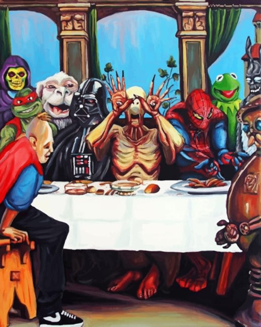The Last Supper Paint by number