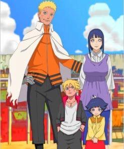 Uzumaki Family Paint by numbers