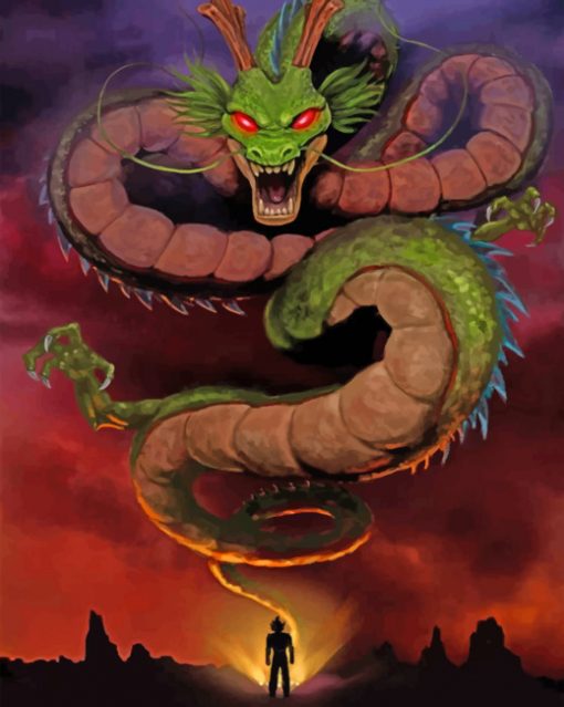 Shenron Paint by numbers