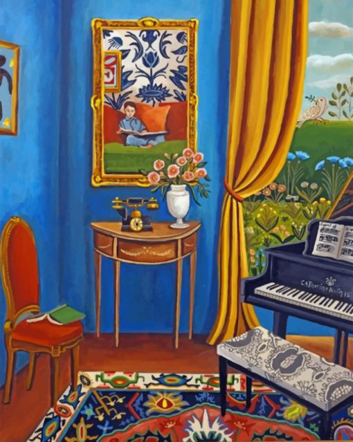 Music Room paint by numbers