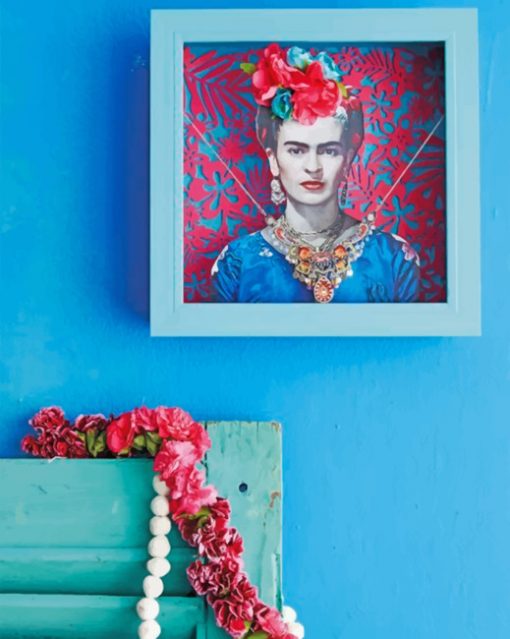 Tropical Frida kahlo Paint by numbers