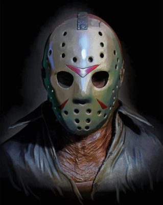 Aesthetic Jason Voorhees - Paint By Number - Num Paint Kit