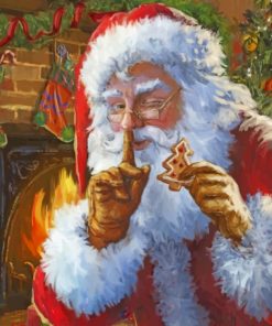 Santa Claus paint by number