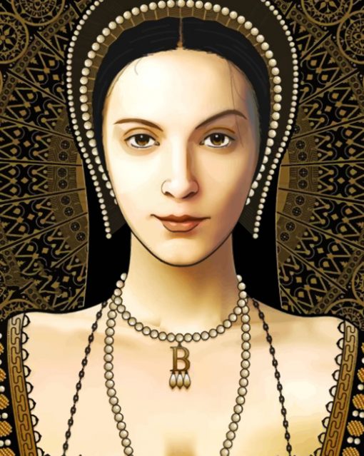 Anne Boleyn paint by numbers