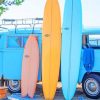 Beach Aesthetic Surfboard Paint by numbers