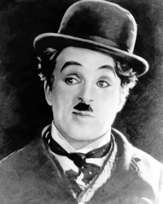 Charlie Chaplin - Paint By Number - Num Paint Kit