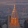 Chrysler Building NYC paint by numbers