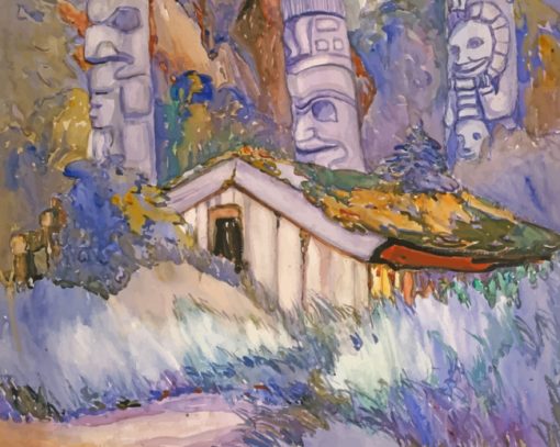 Emily Carr Art paint by numbers