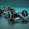 F1 Car Black Livery Paint by numbers
