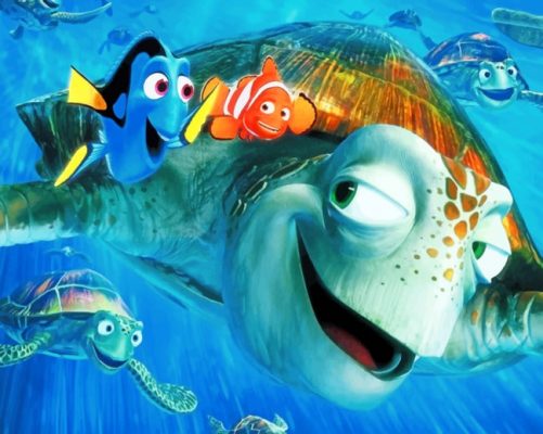 Finding Nemo Disney - Paint By Number - Num Paint Kit