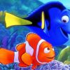 Finding Nemo Fish Paint by numbers