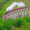 Glenfinnan Viaduct Scotland paint by number