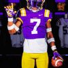 LSU Tigers paint by numbers
