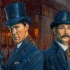 Sherlock Holmes The Abominable Bride Paint by numbers