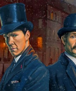 Sherlock Holmes The Abominable Bride Paint by numbers
