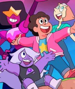 Steven Universe Adventure paint by numbers