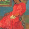 Woman By Gauguin paint by numbers