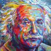 Albert Einstein paint by numbers