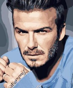 David Beckham Paint by numbers