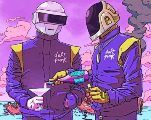 Cool-daft-punk-paint-by-number