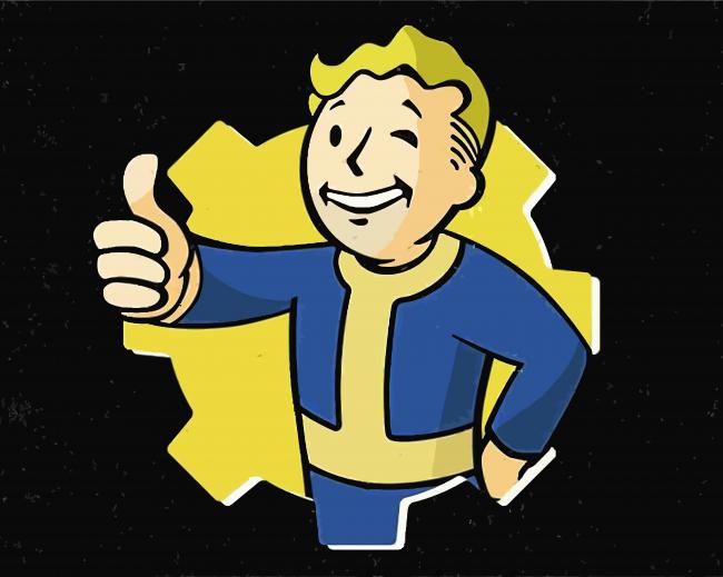 Fallout Illustration Paint by numbers