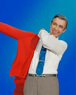Mr Fred Rogers Paint by numbers