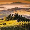 Homes In Tuscany Paint by numbers