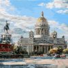 St Isaac’s Square in Saint Petersburg Paint by numbers