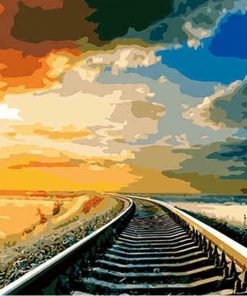 Railway paint by numbers