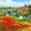 tuscan scene Paint by numbers