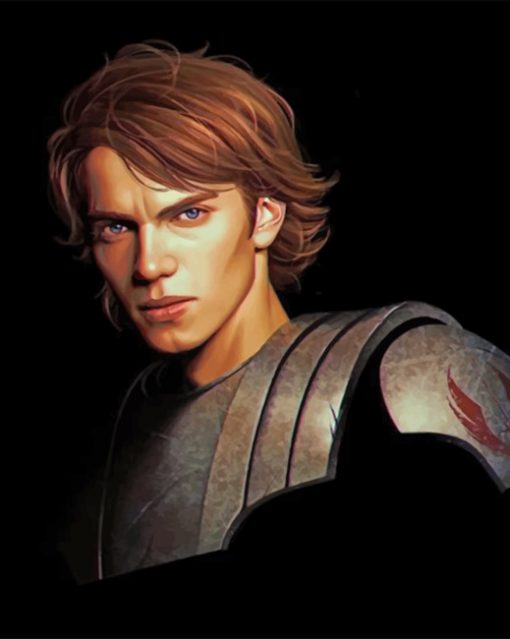 Aesthetic Anakin Skywalker paint by numbers