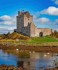 aesthetic-irish-castle-paint-by-number