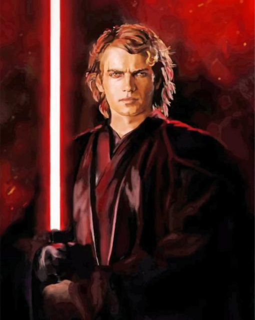 Anakin Skywalker Paint by numbers